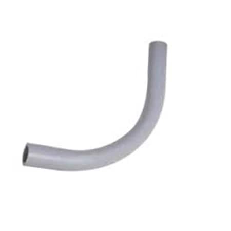 Slugfest Supplies 1 in. PVC 90 deg Sweep Elbow Conduit - Gray SL974434